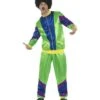 80s Height Of Fashion Shell Suit Costume, Male, Gr