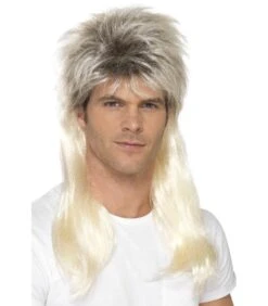 80s Rock Mullet Wig