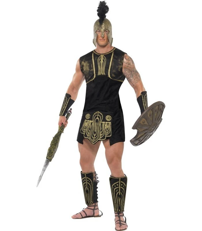 Achilles Costume, Black 1 Achilles Costume, Black