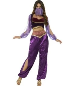 Arabian Princess Costume, Purple