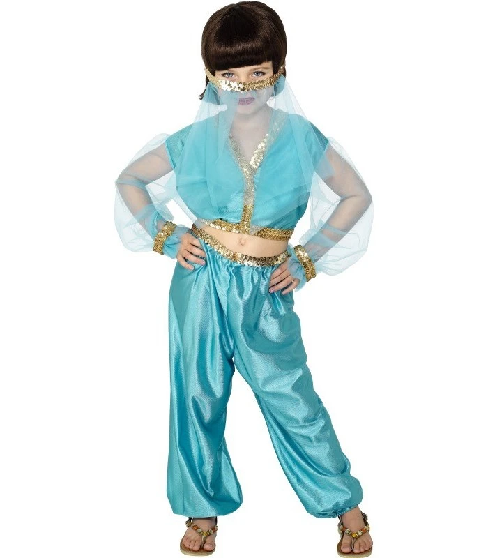 Arabian Princess Costume, Blue 1 Arabian Princess Costume, Blue