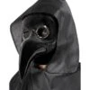 Authentic Plague Doctor Mask, Black, Black