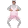 Ballerina Hippo Costume, Pink
