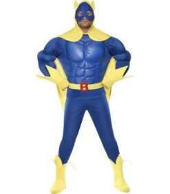 Bananaman Deluxe EVA Chest Costume, Blue