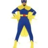 Bananaman Female Costume, Blue