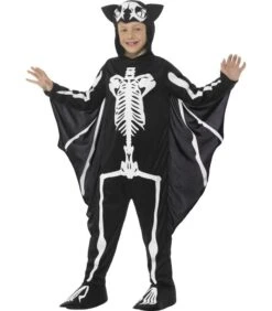 Bat Skeleton Costume, Black & White