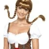 Bavarian Babe Wig, Plaited, Brown