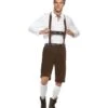 Bavarian Man Costume, Brown