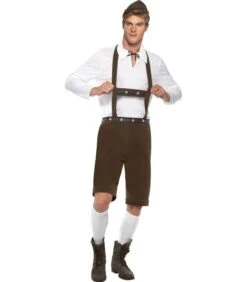 Bavarian Man Costume, Brown