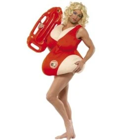 Baywatch Costume, Red