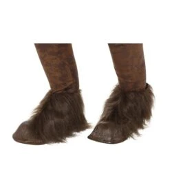 Beast / Krampus Demon Hoof Shoe Covers, Brown