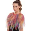 Bird Of Paradise Cape, Multi-Coloured