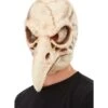 Bird Skull Latex Mask, White