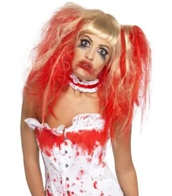 Blood Drip Wig, Blonde