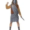Brave Scotsman Costume, Blue