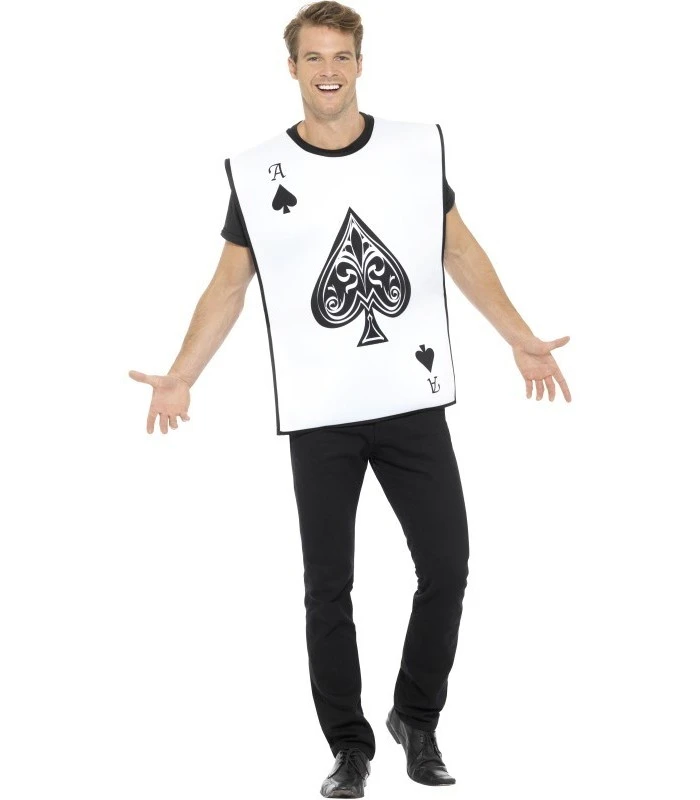 Carded Guard Costume, White 1 Carded Guard Costume, White