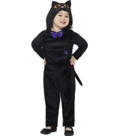 Toddler Cat Costume, Black