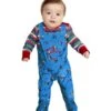 Chucky Baby Costume, Blue & Red