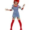 Chucky Ladies Costume, Blue
