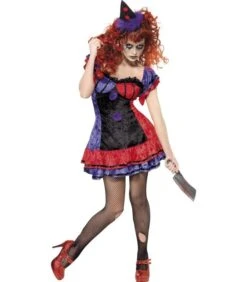 Cirque Sinister Bo Bo The Clown Costume, Purple