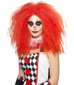 Clown Wig, Red