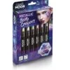 Cosmic Moon Metallic Body Crayons, Assorted