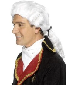 Court Wig, White