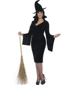 Curves Witch Costume, Black