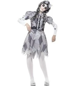 Damaged Doll Costume, Grey