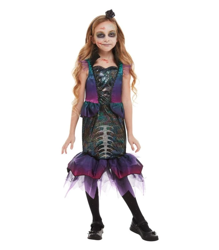 Dark Mermaid Costume, Purple 1 Dark Mermaid Costume, Purple