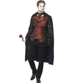 Dark Opera Masquerade Costume, Black