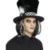 Dark Tea Party Top Hat, Black