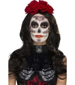 Smiffys Make-Up FX, DOTD Glamour Kit, Grease, Blac