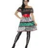 Day Of The Dead Senorita Doll Costume, Multi-Colou