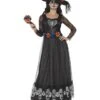 Day Of The Dead Skeleton Bride Costume, Black