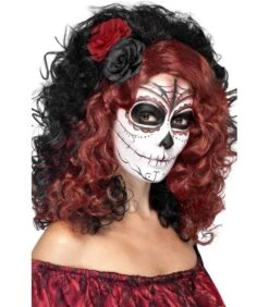Day Of The Dead Wig, Black