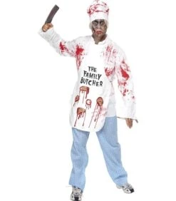 Deadly Chef Costume, White