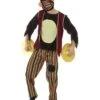 Deluxe Clapping Monkey Toy Costume, Multi-Coloured