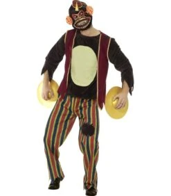 Deluxe Clapping Monkey Toy Costume, Multi-Coloured