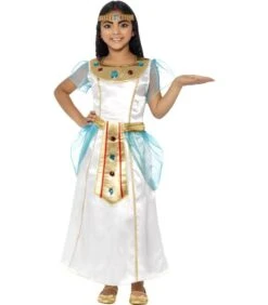 Deluxe Cleopatra Girl Costume, White