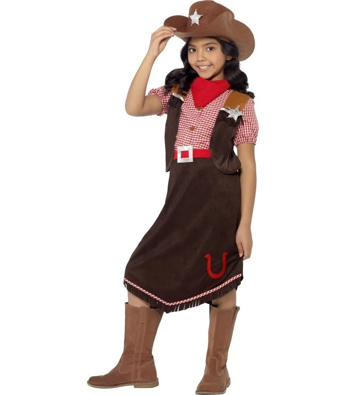 Deluxe Cowgirl Costume 1 Deluxe Cowgirl Costume