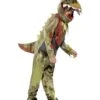 Deluxe Deathly Dinosaur Costume, Green