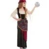 Deluxe Fortune Teller Costume, Multi-Coloured