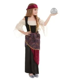 Deluxe Fortune Teller Costume, Multi-Coloured