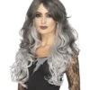 Deluxe Gothic Bride Wig, Grey