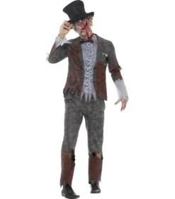 Deluxe Groom Costume, With Trousers, Jacket