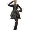 Deluxe Masquerade Costume, Black & Gold