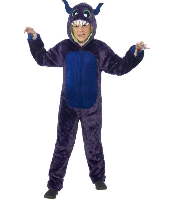 Deluxe Monster Costume, Purple 1 Deluxe Monster Costume, Purple