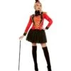 Deluxe Ringmaster Lady Costume, Red