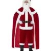 Deluxe Santa Claus Costume With Trousers, Red